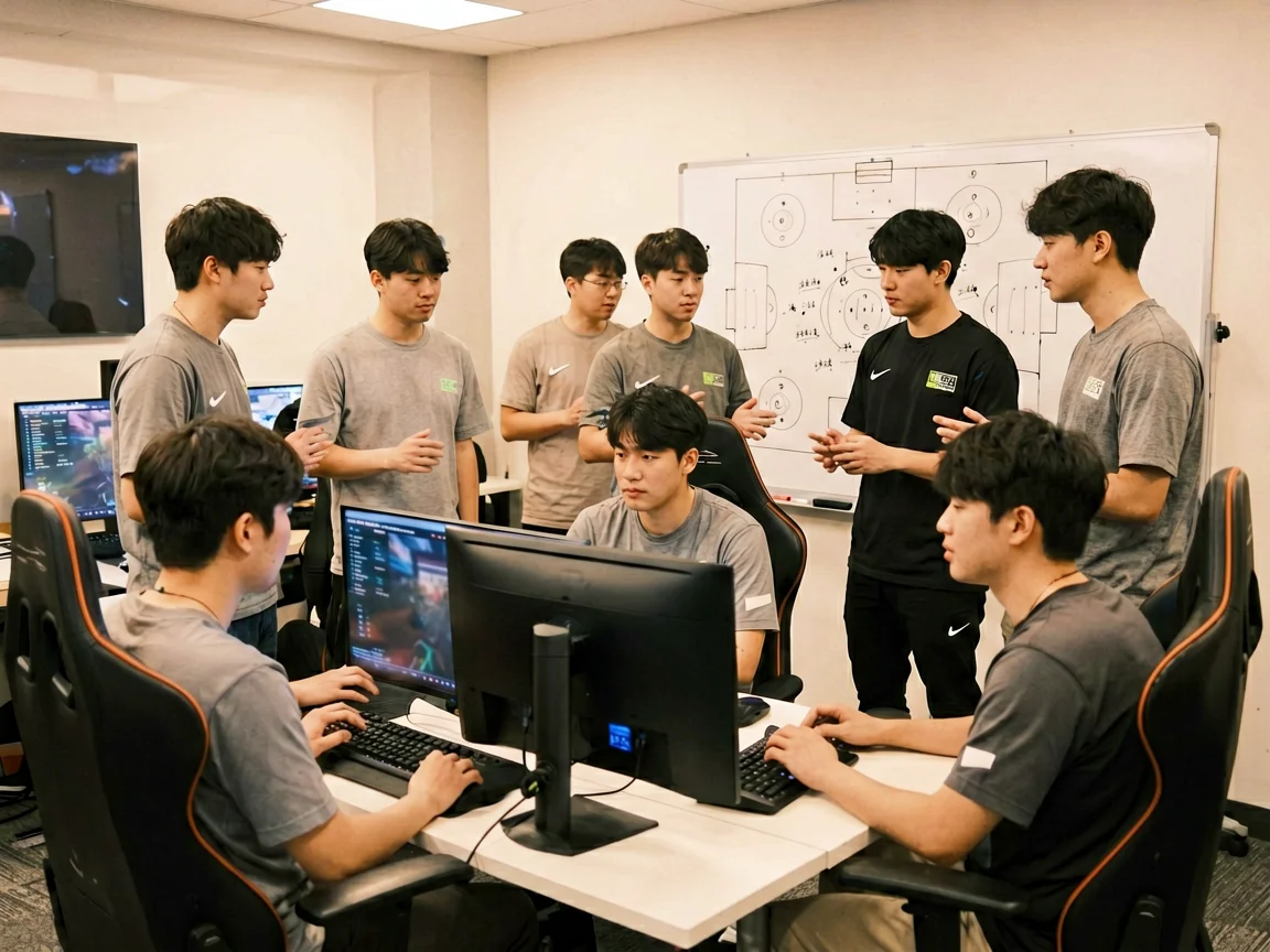 选手集结备战MoistEsports